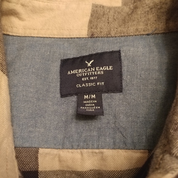American Eagle Outfitters Men's Flannel Shirt - Picture 8 of 8